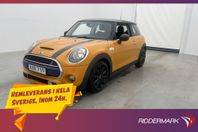 MINI Cooper S 192hk Chili Excitement Navi Halvskinn En-Bruk