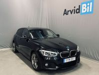 BMW 120 d xDrive 5-d M Sport Navi HIFI Shadow Svart Innertak