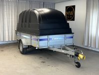 Tiki Trailer  CP300-LBH med kåpa 1000kg Moms Ev Leasing/byte