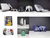 Nintendo Spel: Wii, Wii U GameCube, N64, NES, Gameboy & SNES