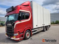 Skåpbil godsbil SCANIA R580 Nextgen -2019