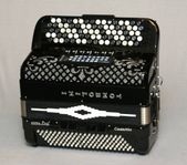Dragspel beg Tombolini 3-k cassotto med Musictech Fraktfritt