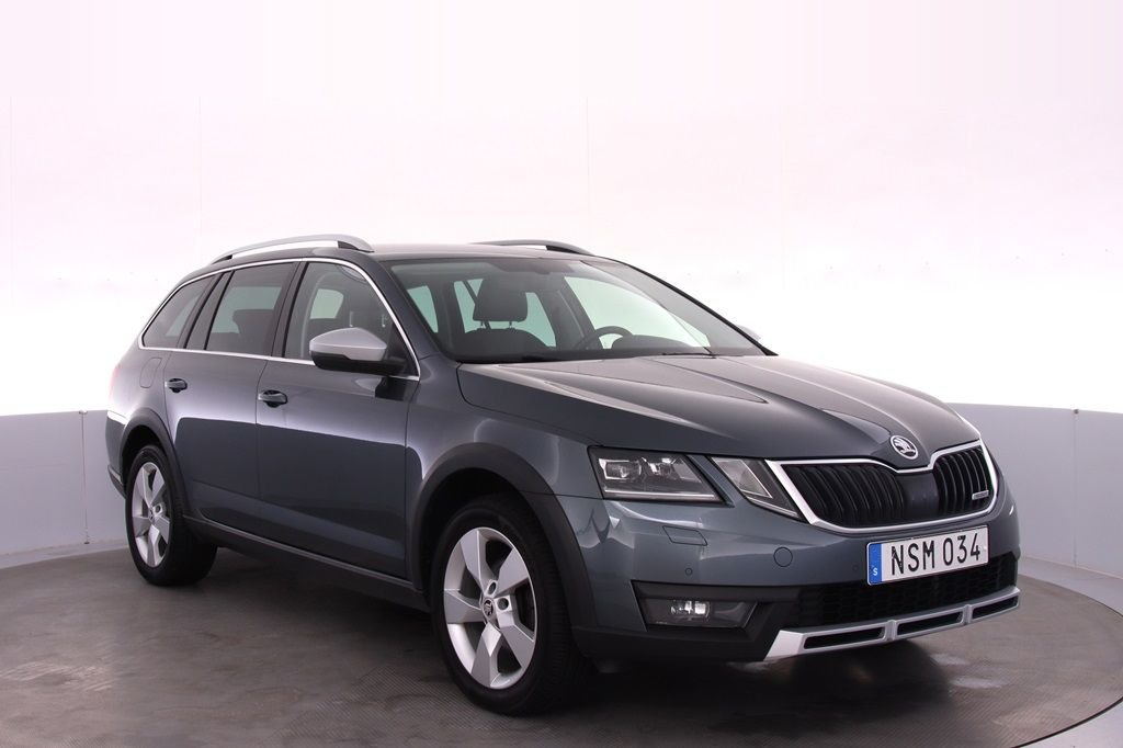Škoda Octavia Scout 2.0 TDI SCR 4x4 DSG Sekventiell, 150hk, 2019