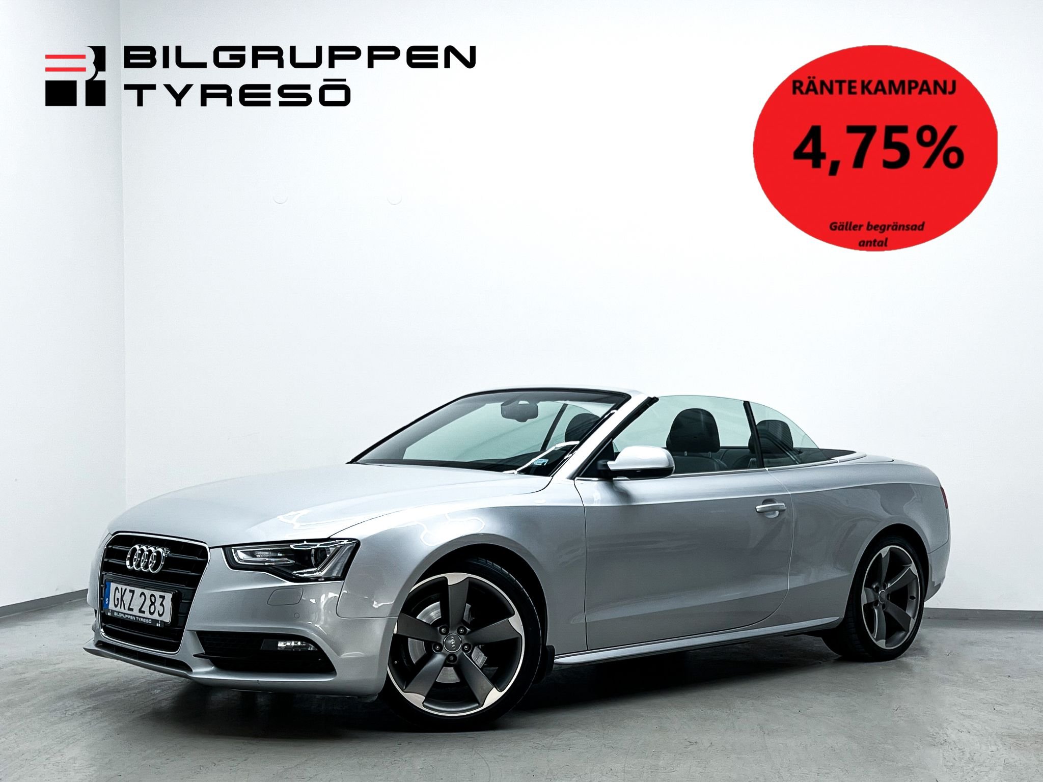 Audi A5 Cabriolet 1.8 TFSI  Multitronic, 170hk, 2014