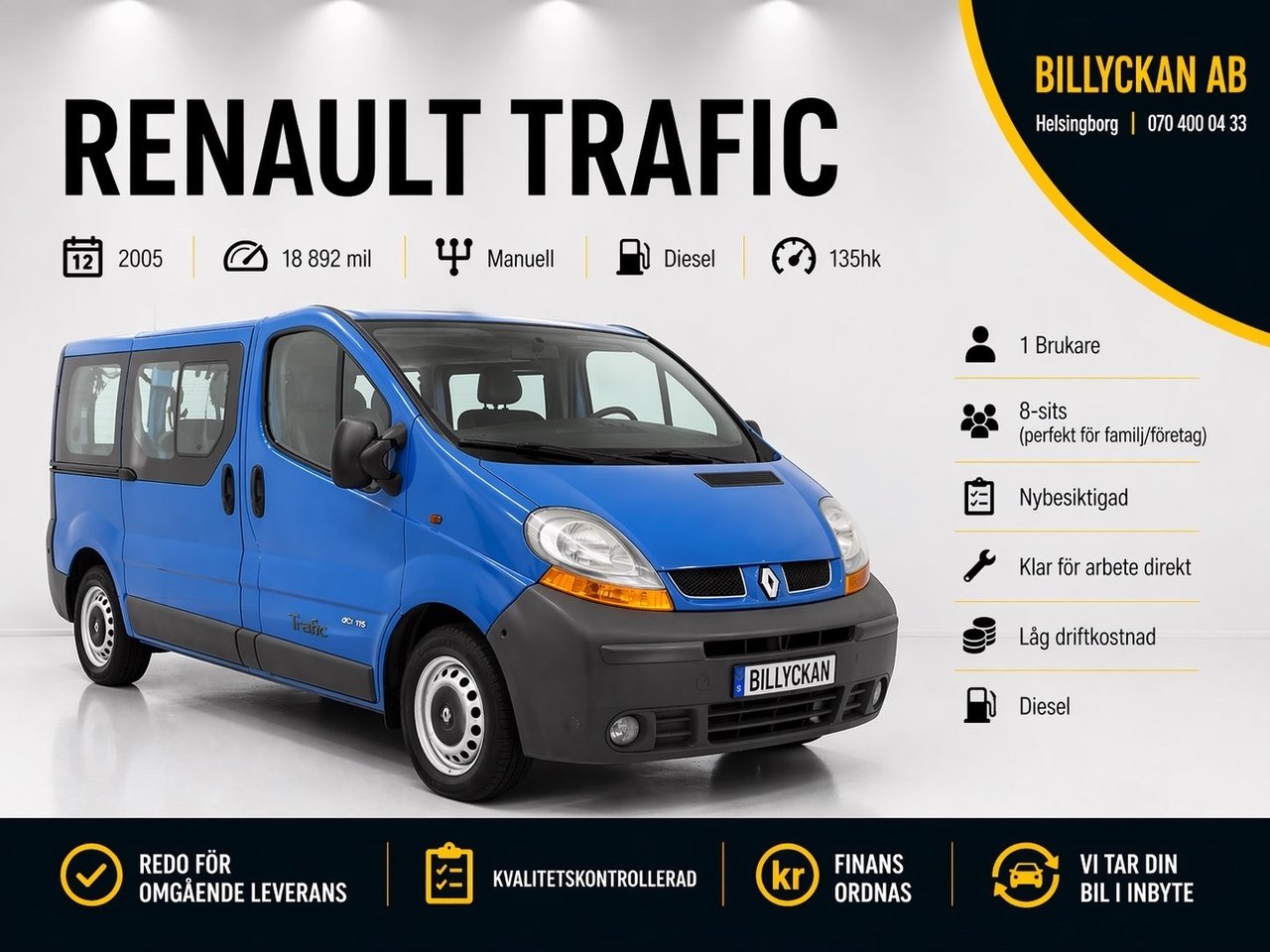 Renault Trafic 2.9t 2.5 dCi /...