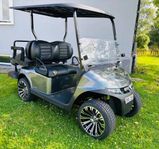 EzGo 4-sits Elite 2 + 2 Freedom, litumbatteri, grå-metallic