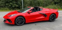 Chevrolet Corvette C8 ny coupe Targa tak röd / svart EU
