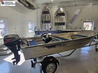 Linder 400 Sportsman + Mariner 15 hk -04 med elstart.