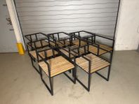 8 st. Stolar för utomhusbruk via auktion