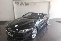 BMW 640 i Convertible Cab Sv-såld Välvårdad HUD m.m