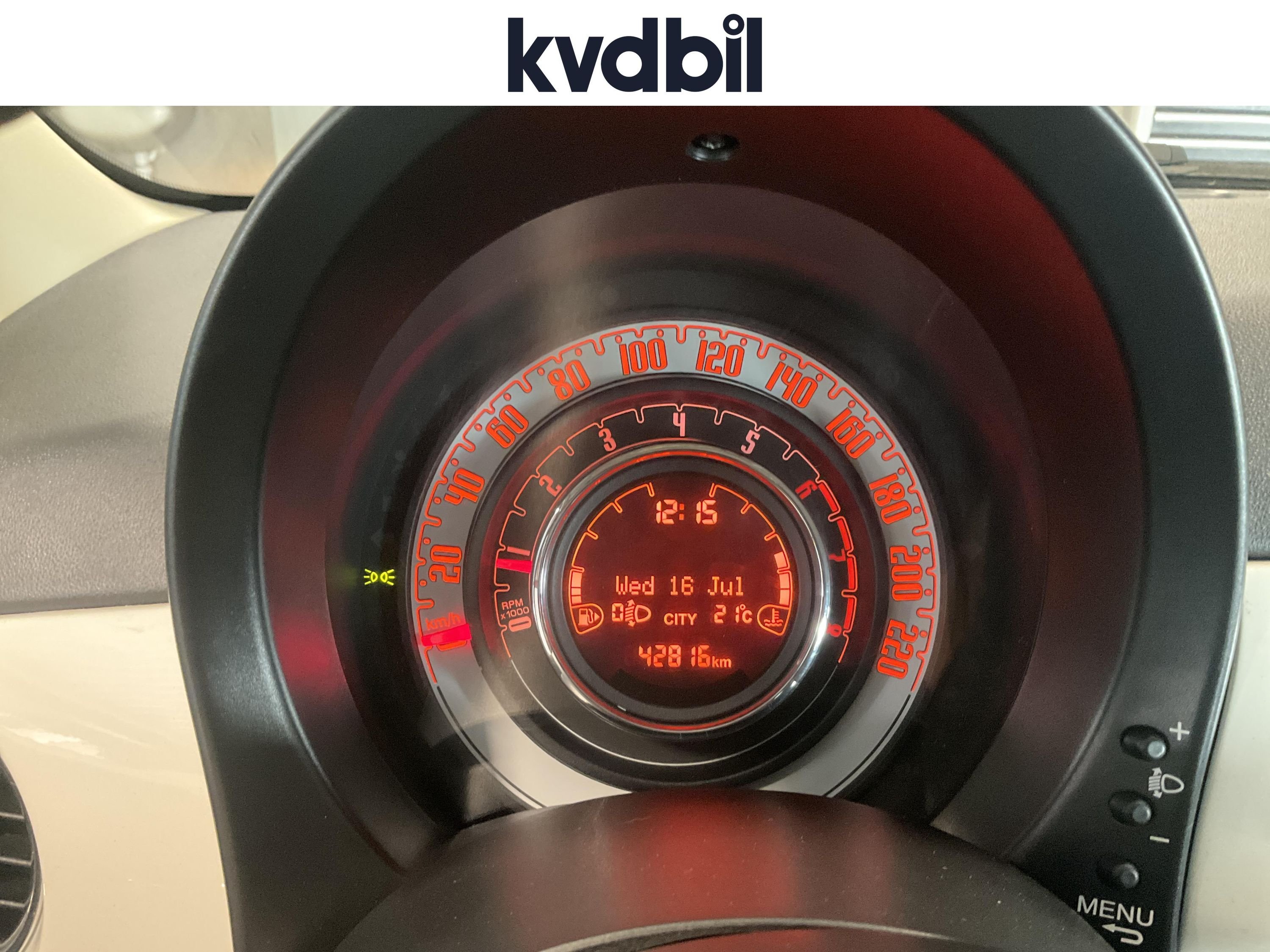 Fiat 500C 1.2 8V Manuell, 69hk, 2014