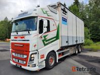 Containerbil skåpbil växelflak Volvo FH 650