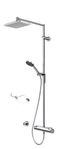 Oras Optima Rain Shower Duschsystem med Takdusch Termostatbl