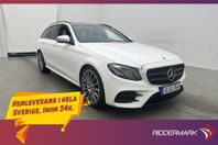 Mercedes-Benz E 220 T d 4M AMG Pano Burmester Wide 360 Skinn