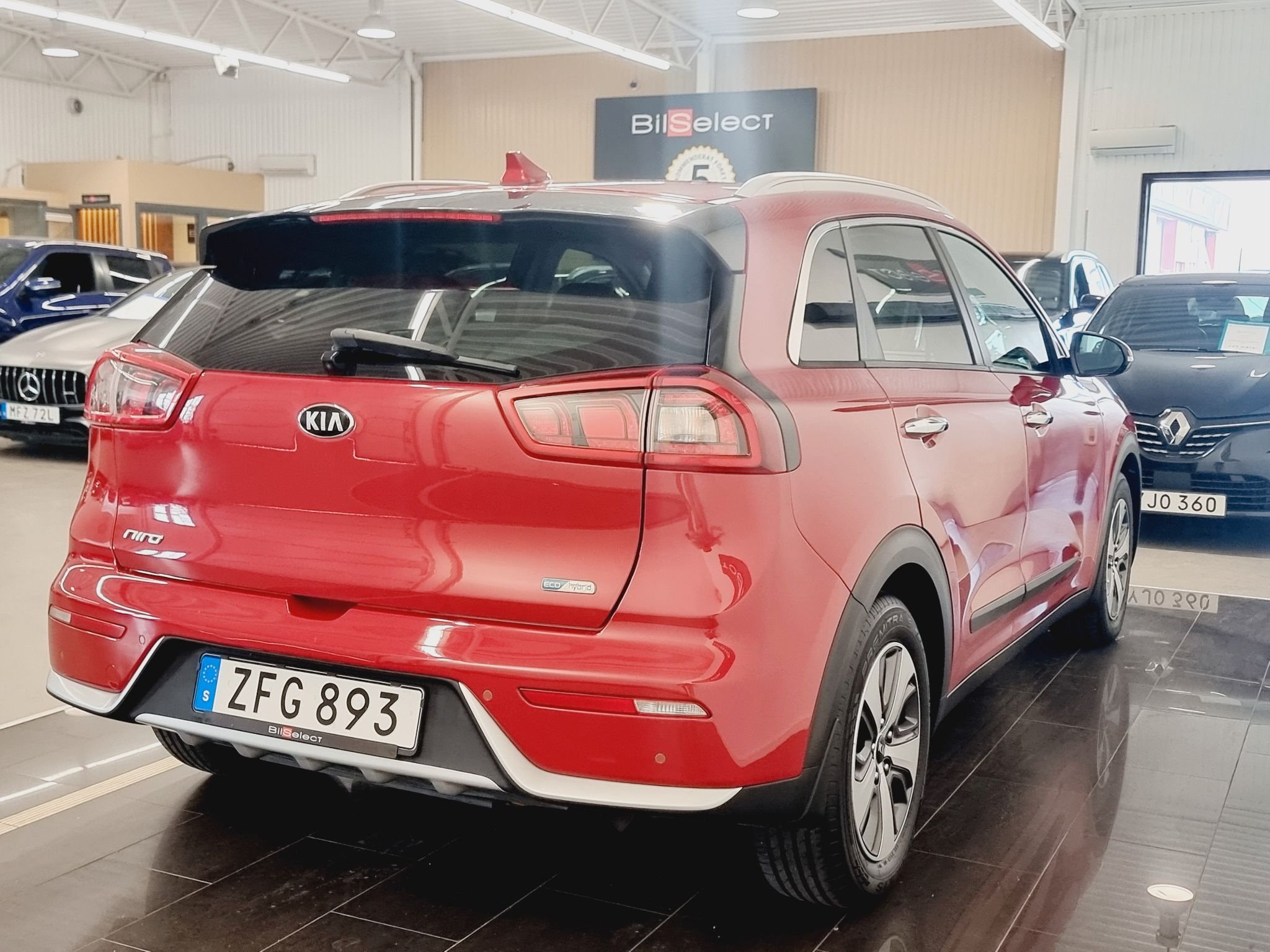 Kia Niro Hybrid DCT, 141hk, 2018