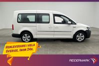 Volkswagen Caddy Maxi Life Dragkrok Farthållare 7-Sits Moms