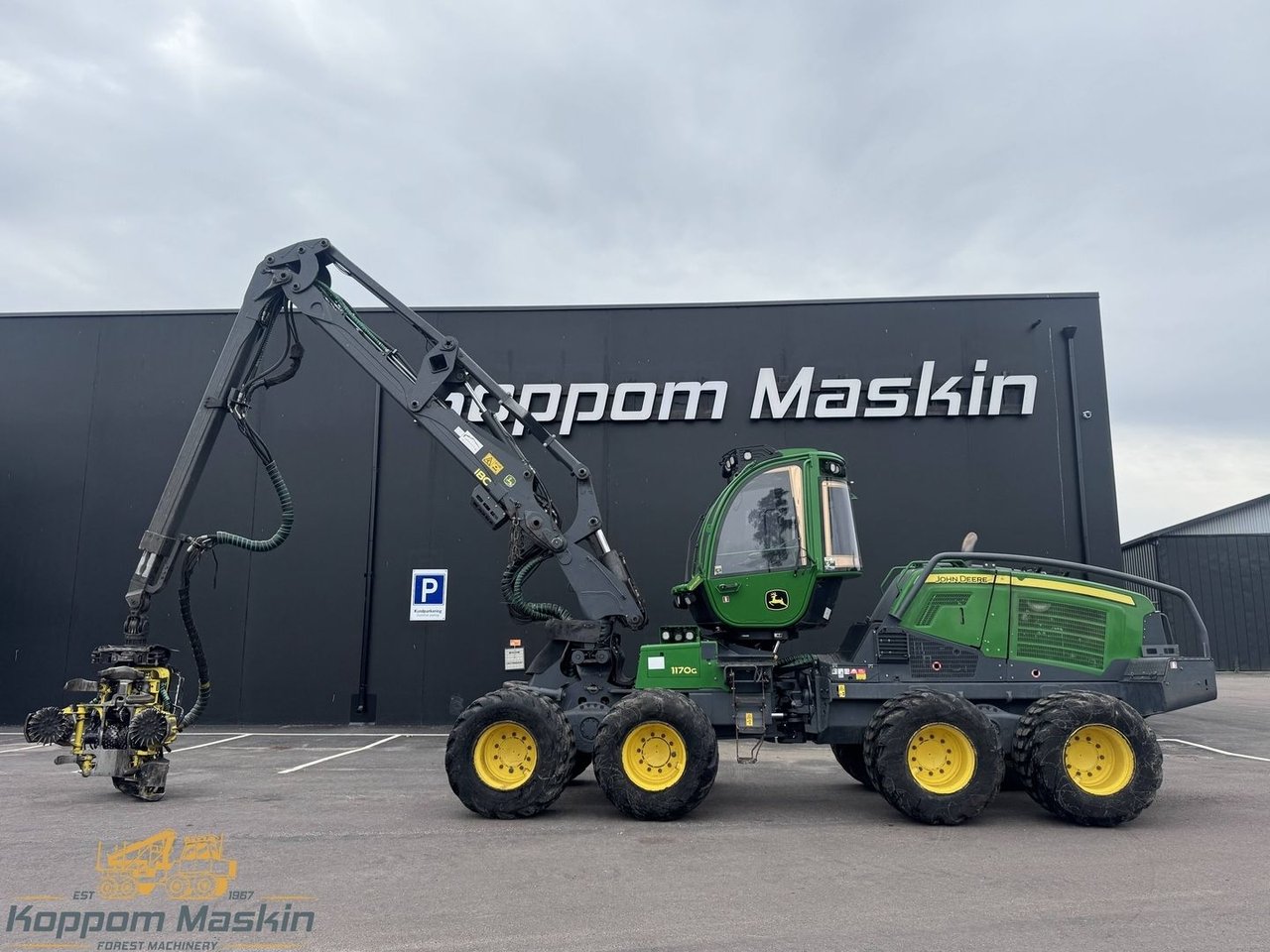 John Deere 1170G, 11000h - Sk...