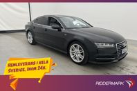 Audi A7 2.0 TFSI 252hk Quattro S-Line Kamera Skinn Dragkrok