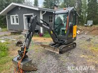 Grävmaskin med maskinsläp Volvo EC18E