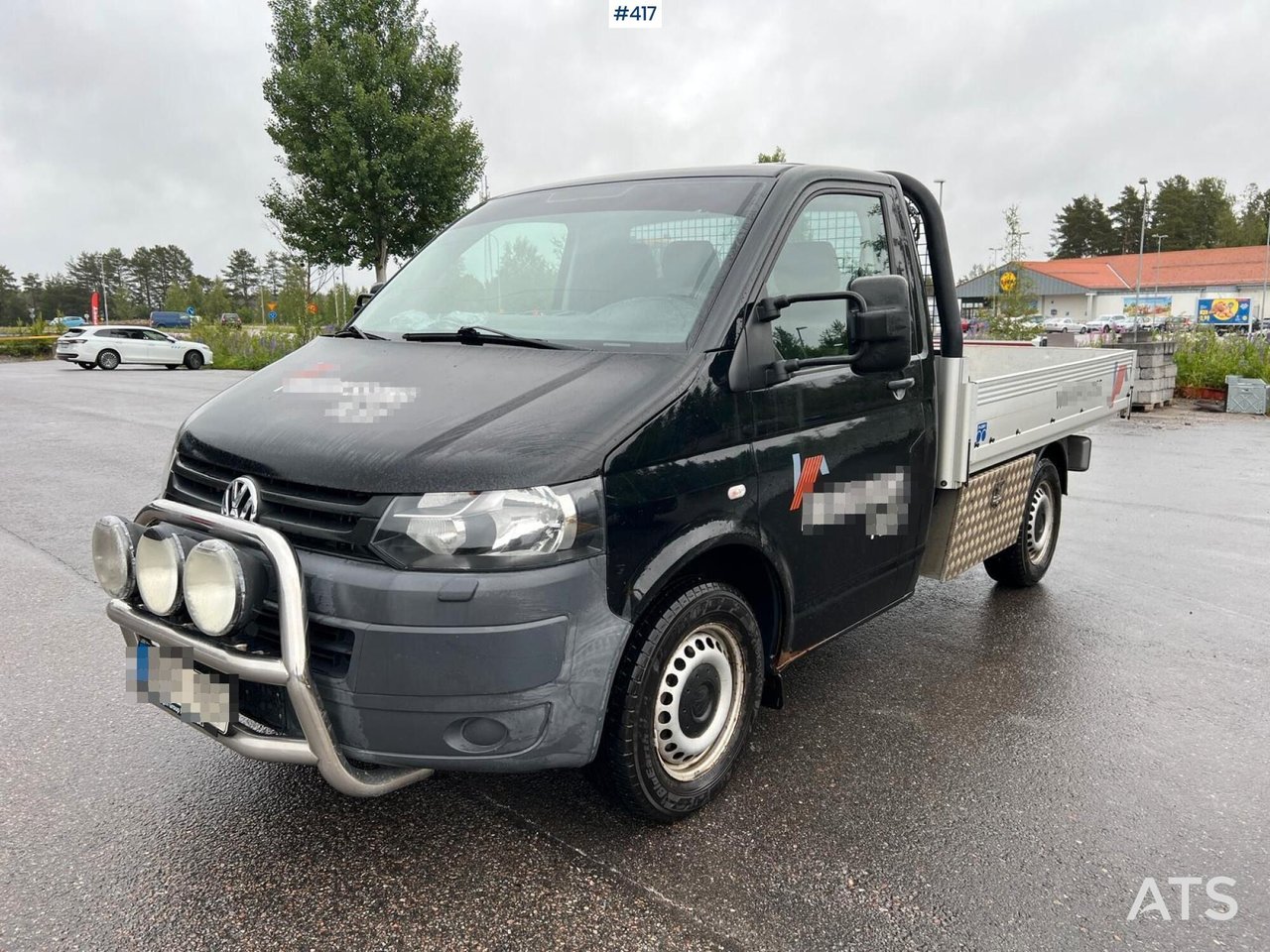 Volkswagen Transporter med flak