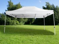 Snabbtält FleXtents Steel 3x4,5m, vit - partytält