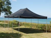 Snabbtält FleXtents Steel 4x6m svart - partytält