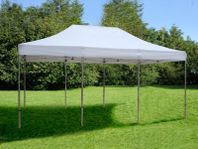 Snabbtält FleXtents Steel 4x6m vit - partytält