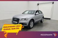 Audi Q5 2.0 TDI Quattro 150hk Design Drag Sensorer Halvskinn