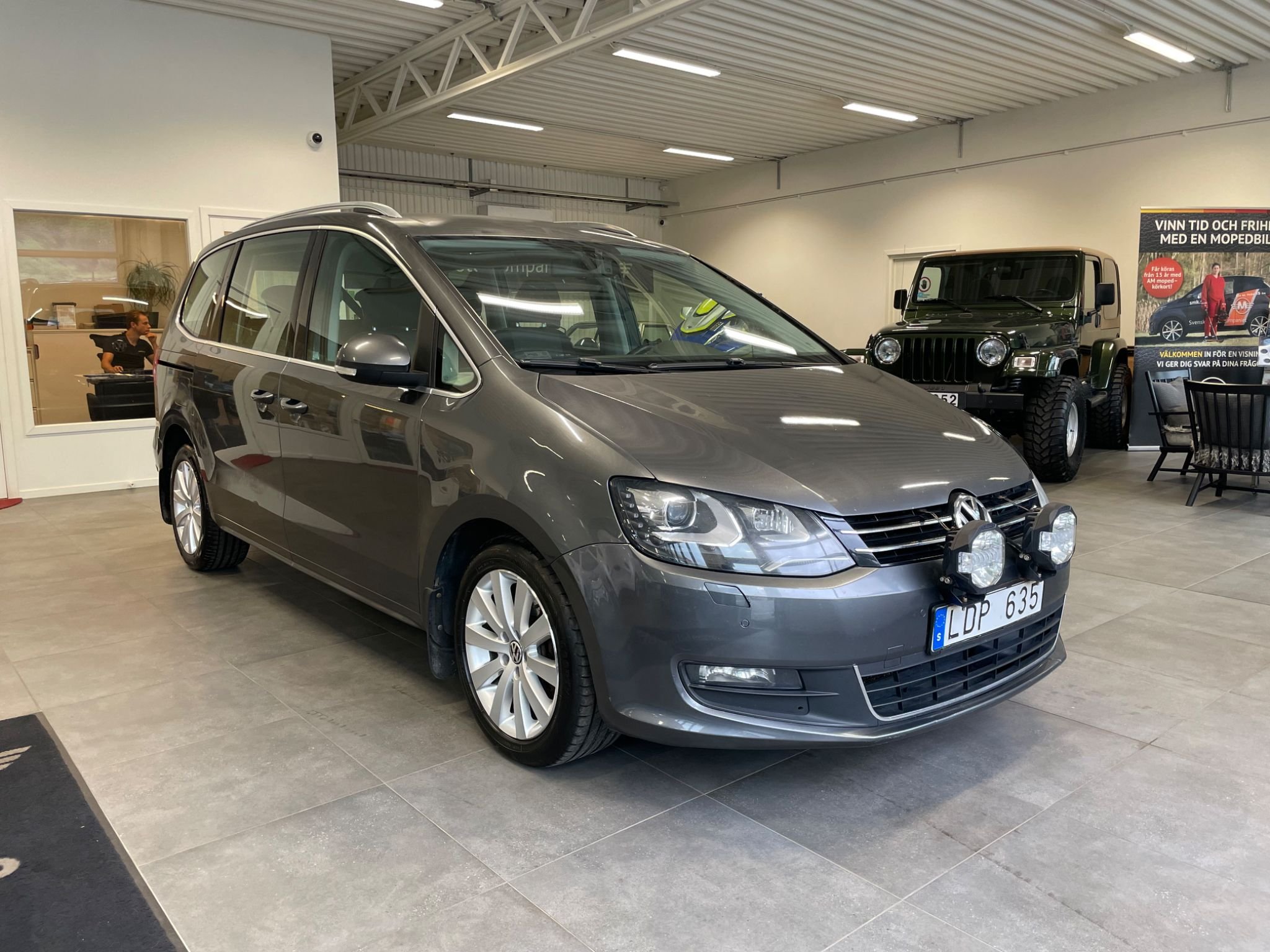 Volkswagen Sharan 7-seater 2.0 TDI DPF BMT DSG Sekventiell, 140hk, 2011