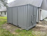 Container 13 fot - Med inredning