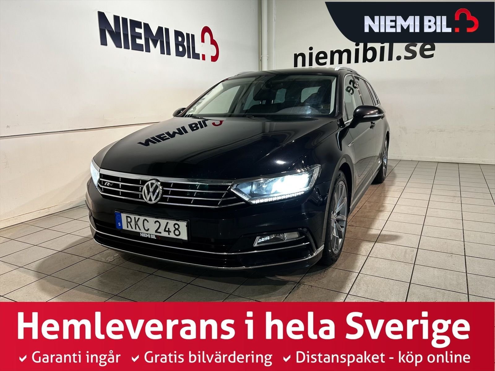 Volkswagen Passat Sportscombi 2.0 TDI DPF SCR BMT 4Motion DSG Sekventiell, 190hk, 2017
