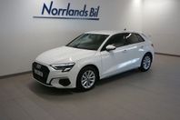 Audi A3 Sportback 35 TFSi 150hk S-TR/V-Hjul/Keyless/Backkame