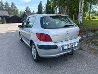Peugeot 307 5-dörrar 2.0 XS Nybesiktad
