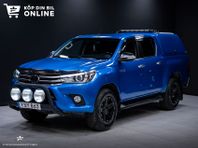 Toyota Hilux 2.4 AWD 150HK SKINN KÅPA DIESELVÄRMARE MOMS
