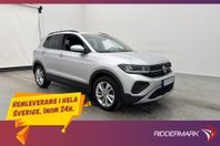 Volkswagen T-CROSS 1.0 TSI 95hk Life Kamera CarPlay Cockpit