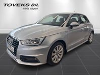 Audi A1 Sportback 1.0 TFSI Manuell, 95hk, Admired/S-LINE