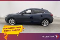 Mazda 3 Sport 2.2 SKYACTIV-D Euro 6 Navi Skinn LaneAssist