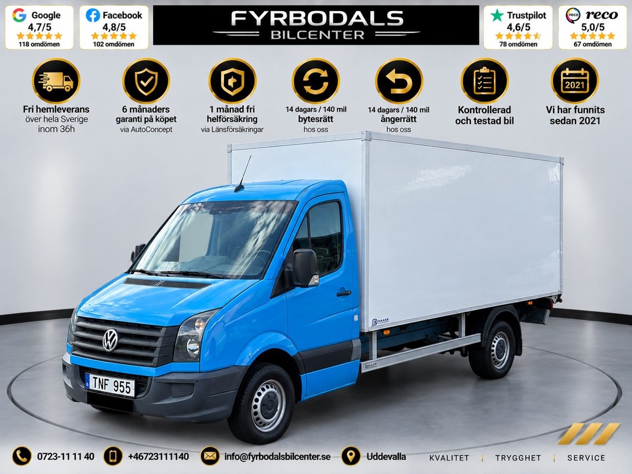 Volkswagen Crafter Chassi 35 ...