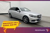 Mercedes-Benz E 220 T 170hk Två-Brukare Skinn Sensorer Drag