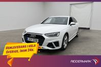Audi A4 40 TDI Q S-Line Värmare Drag Navi MOMS