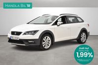 Seat Leon X-Perience 1.6 TDI AWD B-kam Drag 888kr/mån 1,99%