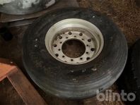 Lastbilshjul Aluminiumfälgar med däck