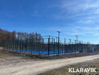 Padelbanor Padeltotal 4 st med anläggning