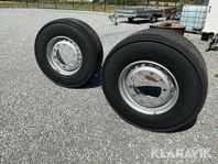 Lastbilshjul 6 st Michelin & Alcoa & Durabright
