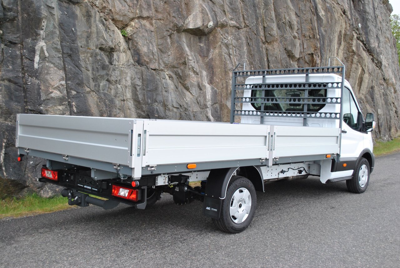 Ford Transit 4,25m Flak Drag ...