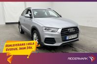 Audi Q3 TDI Quattro 184hk Comfort M&K-Värm Halvskinn Drag
