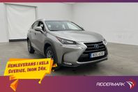 Lexus NX 300h AWD 197hk Comfort Skinn Kamera Dragkrok Navi