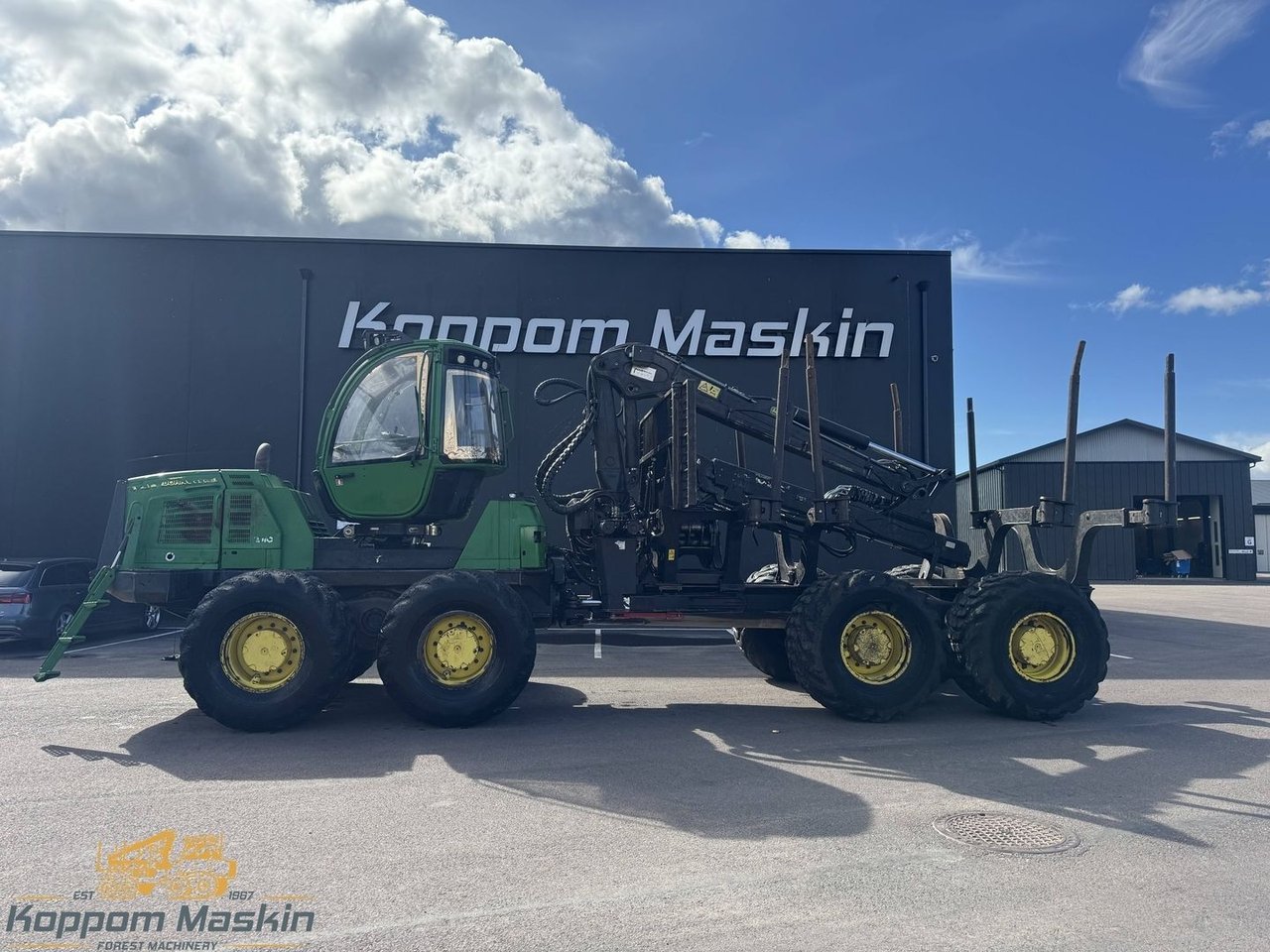 John Deere 1910E, 18500h - Sk...