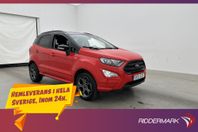 Ford Ecosport 1.0 EcoBoost 125hk ST-Line Kamera Rattvärme