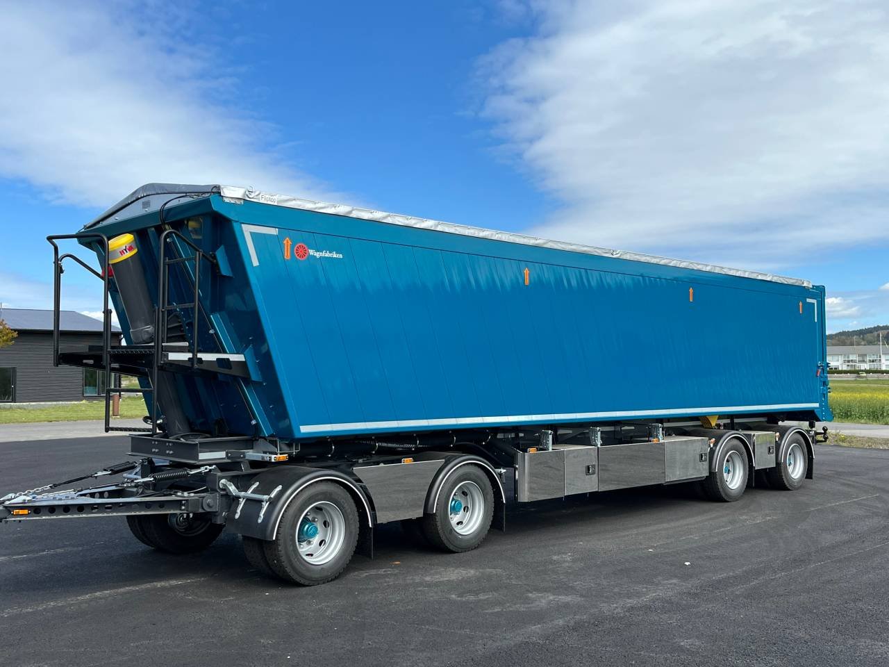 Wagnfabriken 4-axlig aluminiu...